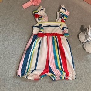 Striped Romper
